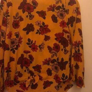 Girls floral top
